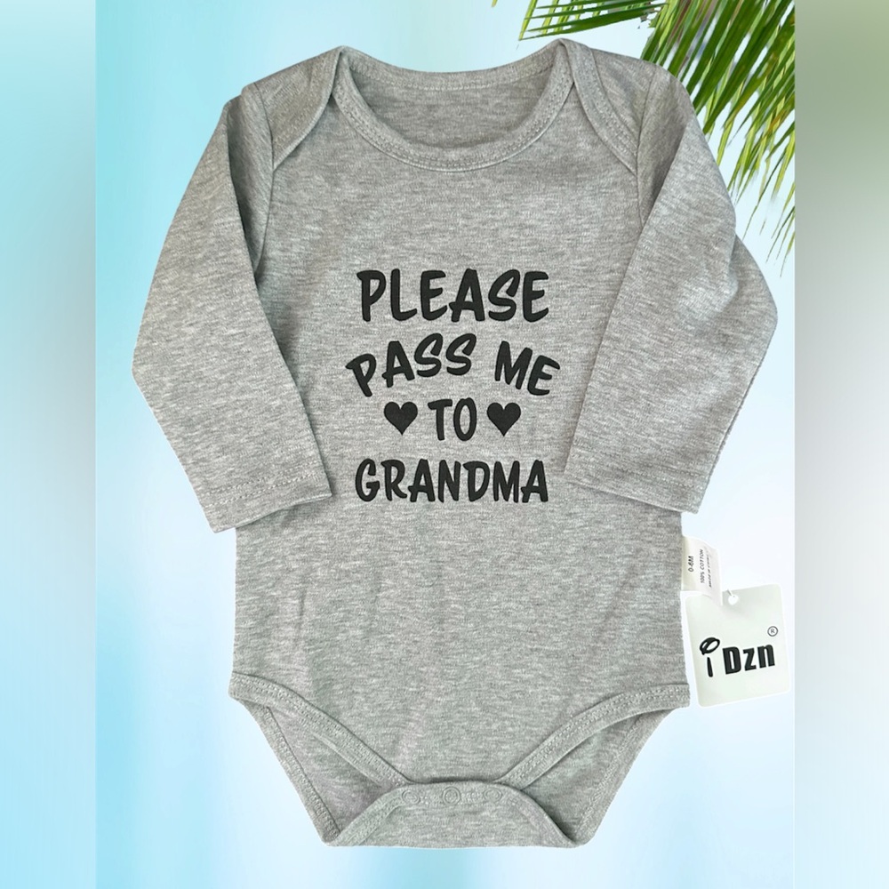 Unisex “Grandma” Baby Onesie 0-6 Months